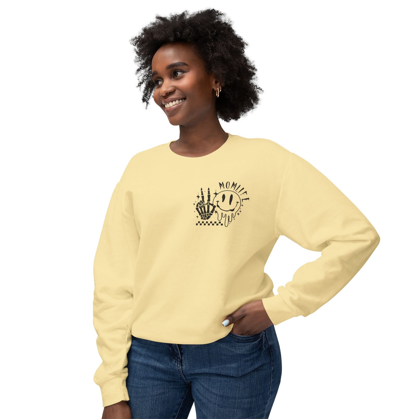 TMLC Ain't No Life Like MomLife Crewneck Sweatshirt