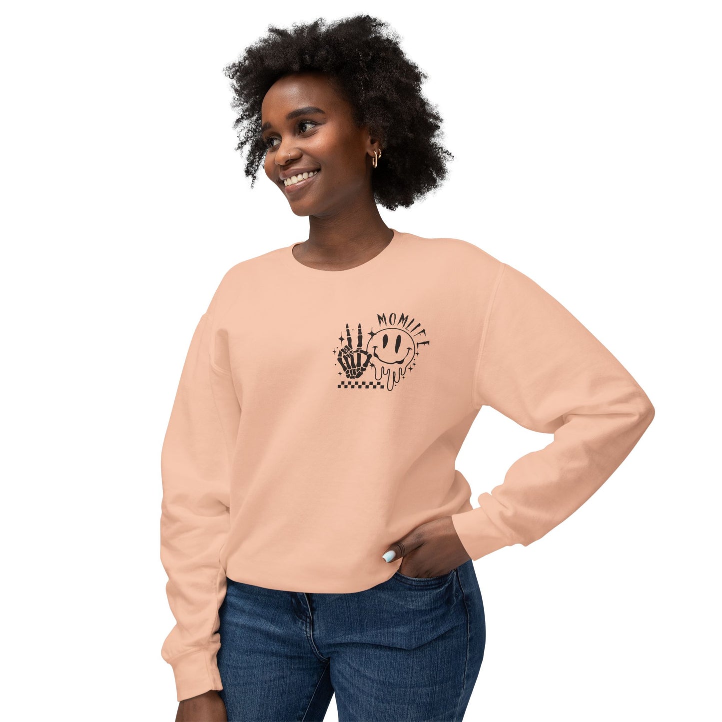 TMLC Ain't No Life Like MomLife Crewneck Sweatshirt