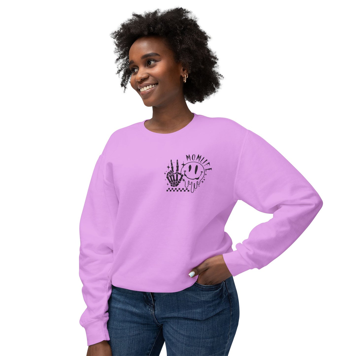 TMLC Ain't No Life Like MomLife Crewneck Sweatshirt