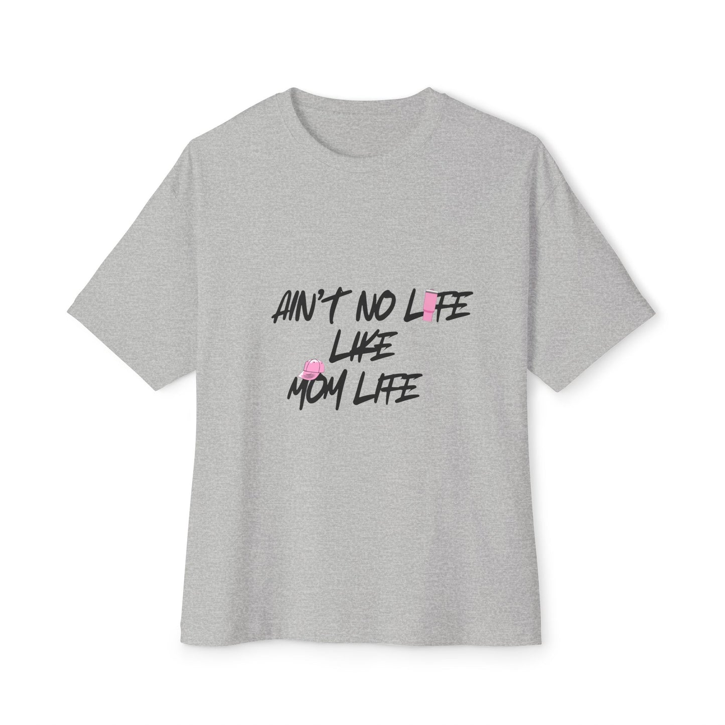 Mom Life Oversized Tee - Comfortable Unisex T-Shirt for Mothers