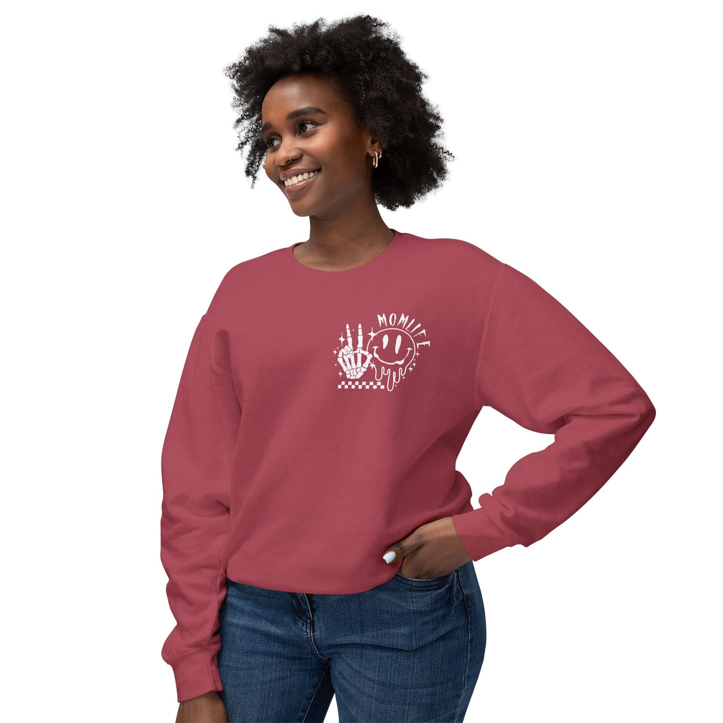 TMLC Ain't No Life Like MomLife Crewneck Sweatshirt