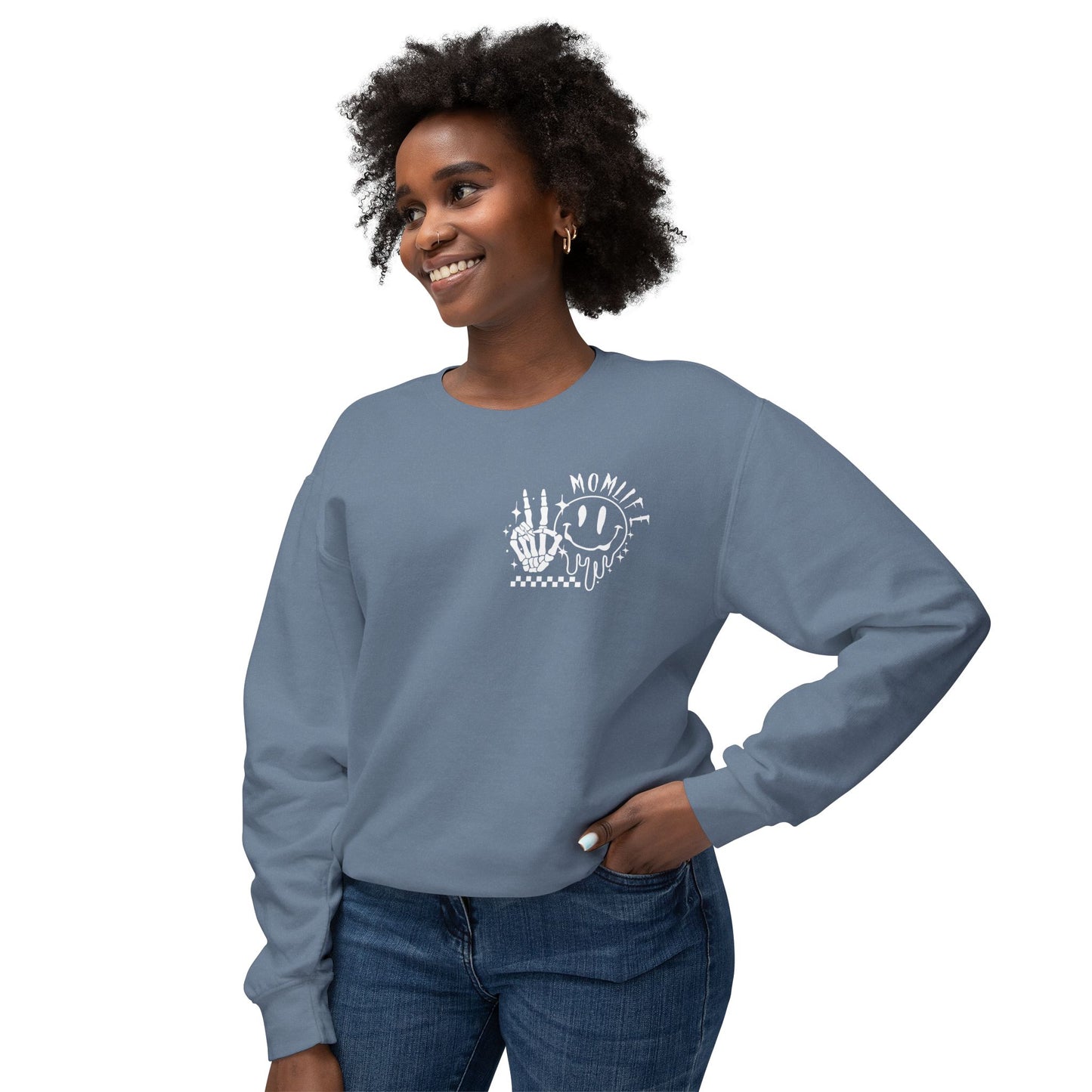 TMLC Ain't No Life Like MomLife Crewneck Sweatshirt