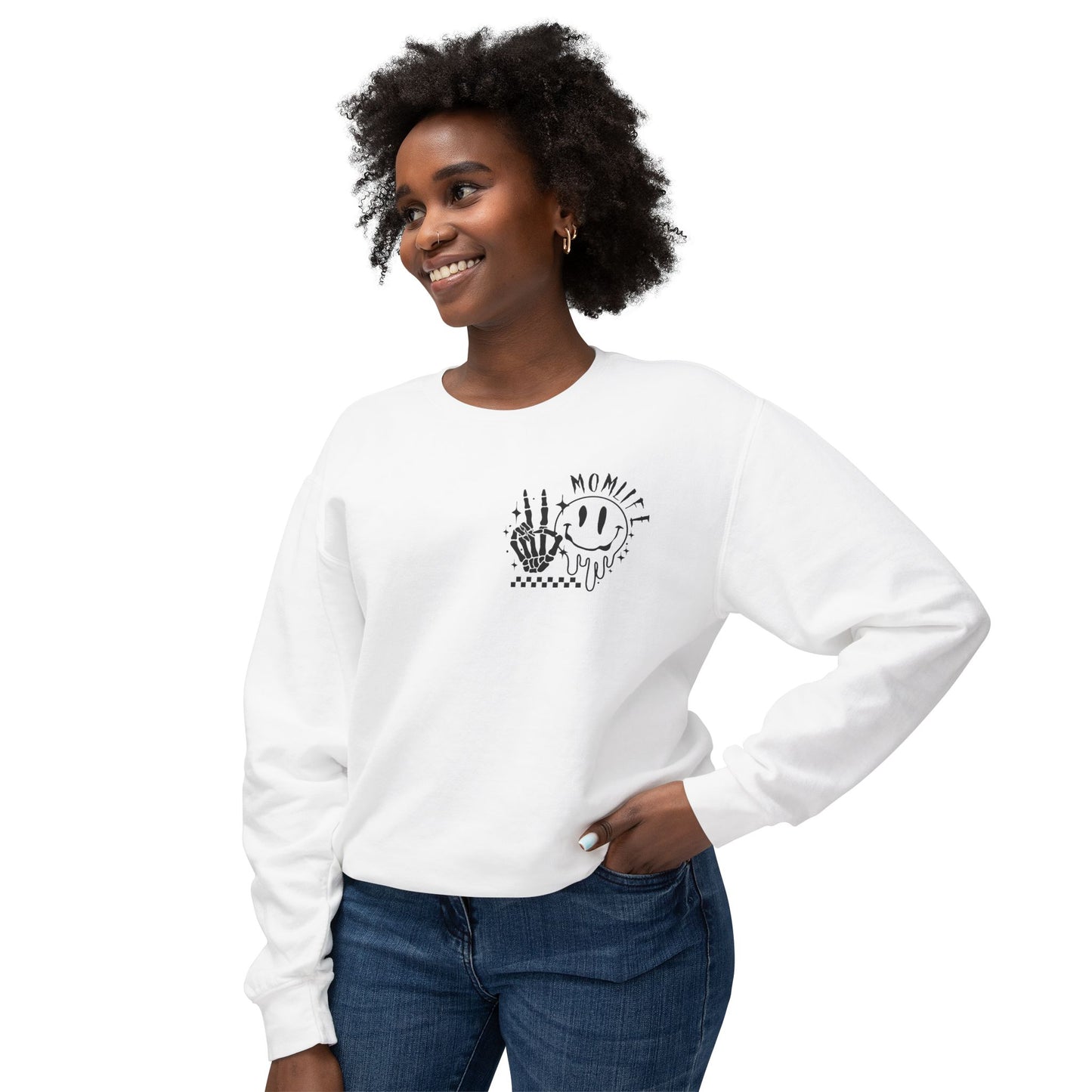 TMLC Ain't No Life Like MomLife Crewneck Sweatshirt