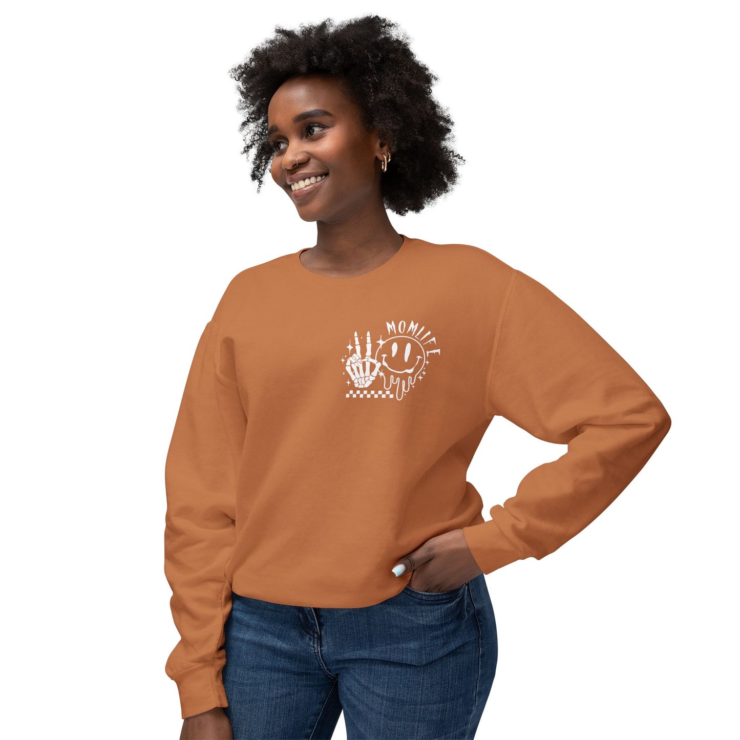 TMLC Ain't No Life Like MomLife Crewneck Sweatshirt