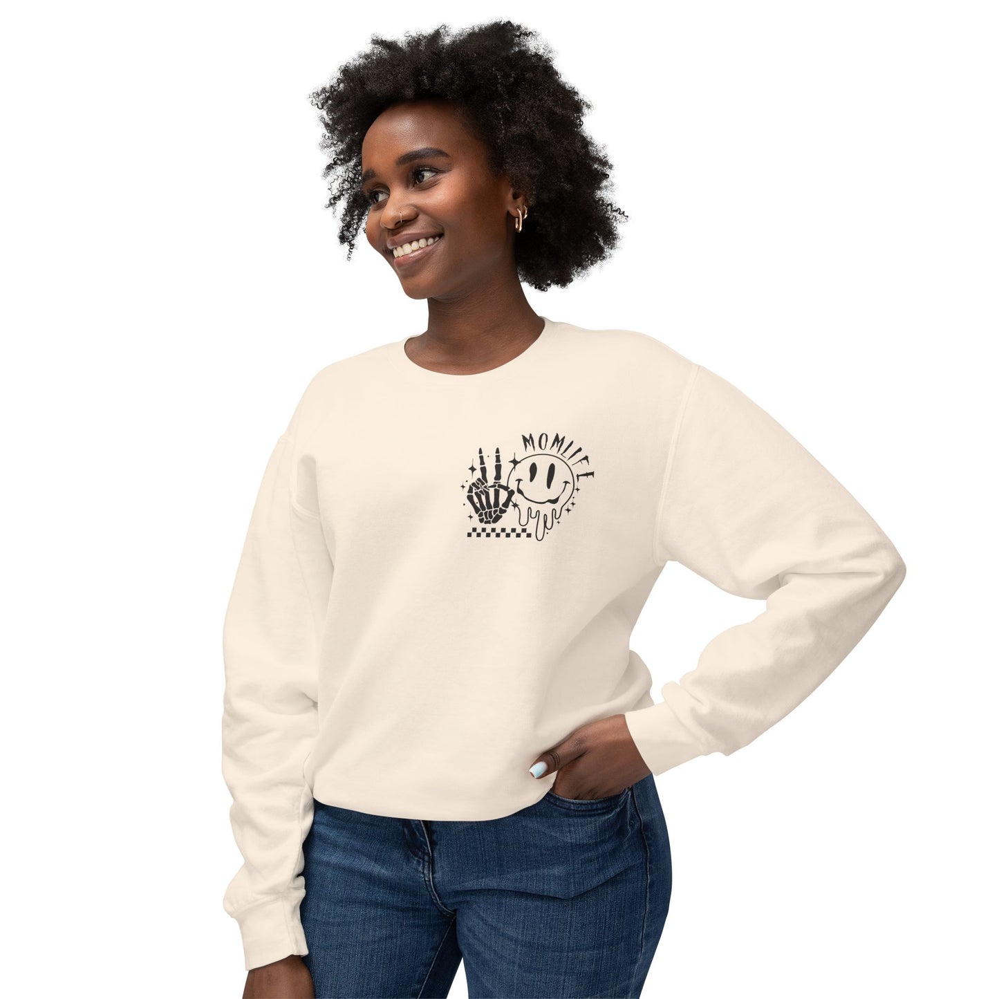 TMLC Ain't No Life Like MomLife Crewneck Sweatshirt