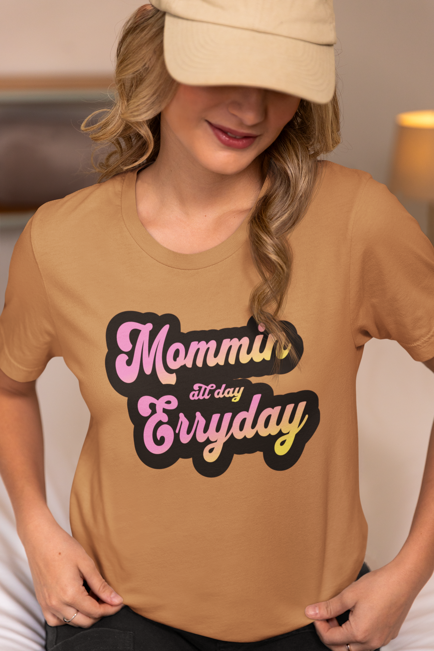 Mommin’ All Day Erryday - Mom Life Oversized Shirt for Mothers