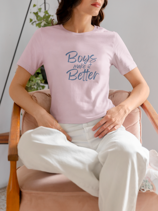 Boy Mom Power Tee – The Mom Life Collective Oversized Shirt